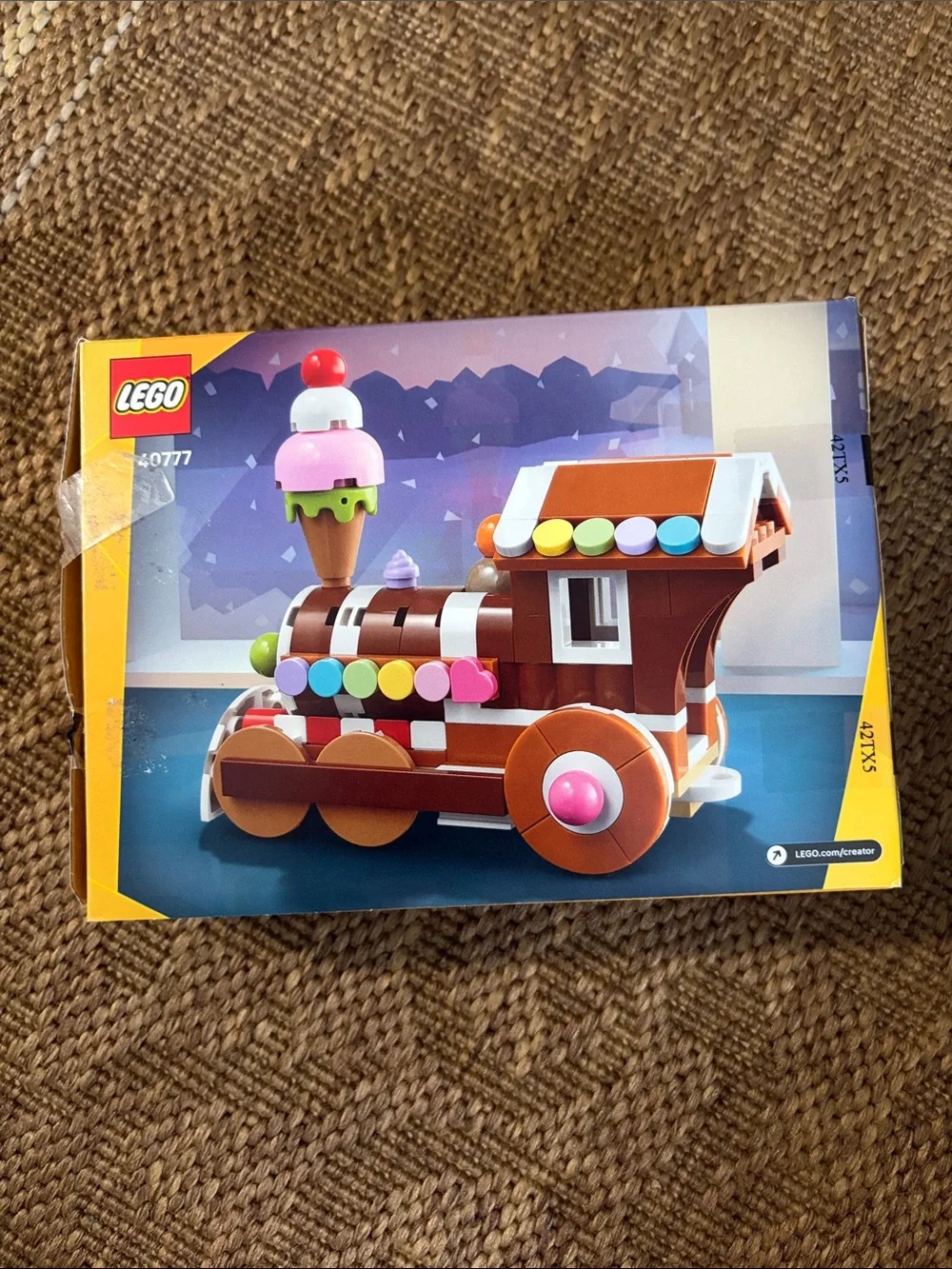 LEGO Creator Gingerbread Train Building Set (new, open box)